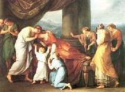 Angelica Kauffmann Death of Alcestis oil